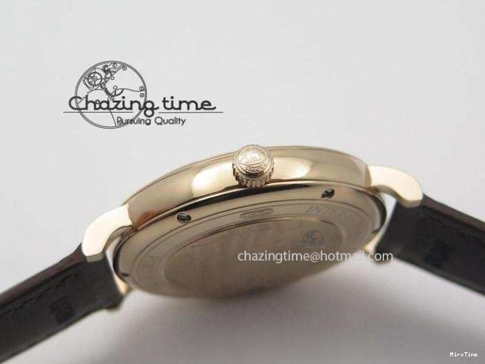 MIROTIME 0406 Modern Portofino SCHAFFHAUSEN RG MKF 1:1 V2 Best Edition White Dial On Brown Leather Strap A 7344